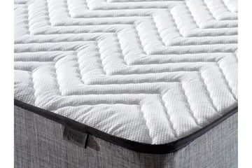 Argentu Kontinentalsäng 160x200 cm - Grå - Möbler - Säng - Säng med förvaring