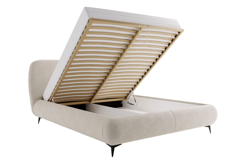 Arondel Förvaringssäng - Beige - Möbler - Säng - Säng med förvaring - Dubbelsäng med förvaring