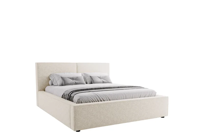 Bizantine Förvaringssäng 140x200 cm, Vit