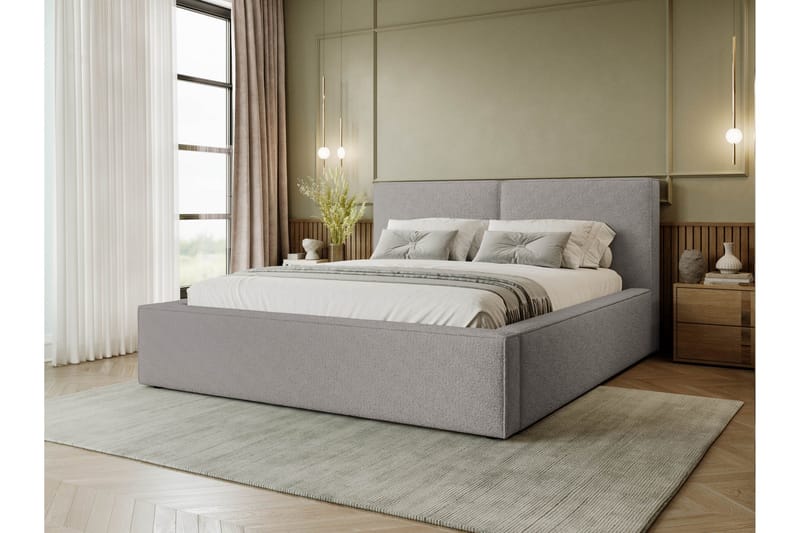 Bizantine Förvaringssäng 160x200 cm - Brun - Möbler - Säng - Säng med förvaring