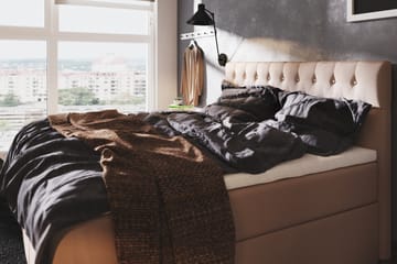 Box Bed Boxy Beige - 140x200 cm - Möbler - Säng - Säng med förvaring