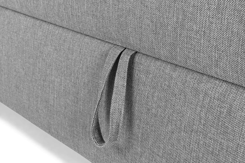 Box Bed Suset 120x200 - Ljusgrå - Möbler - Säng - Säng med förvaring - Dubbelsäng med förvaring