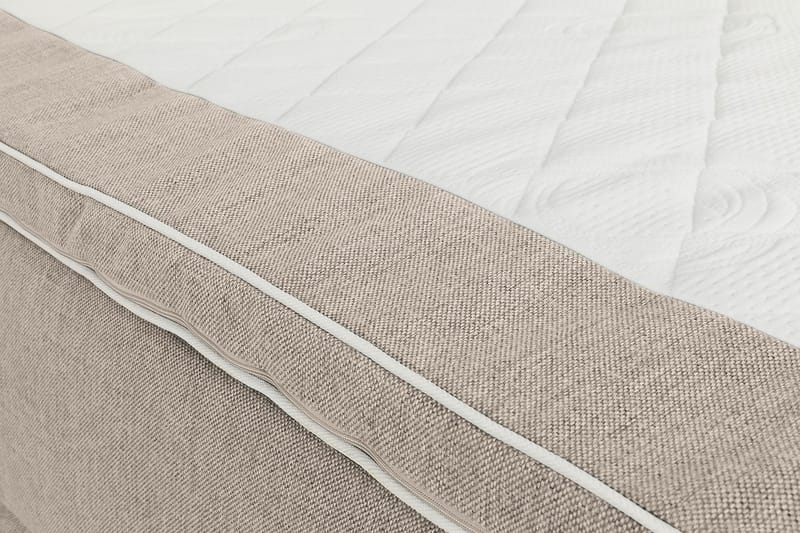 Box Bed Suset 140x200 - Beige - Möbler - Säng - Säng med förvaring - Dubbelsäng med förvaring