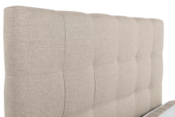 Box Bed Suset 140x200 - Beige - Möbler - Säng - Säng med förvaring - Dubbelsäng med förvaring
