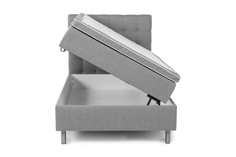Box Bed Suset 140x200 - Ljusgrå - Möbler - Säng - Säng med förvaring