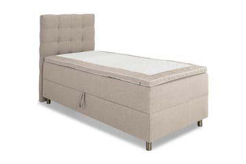 Box Bed Suset 80x200 - Beige - Möbler - Säng - Säng med förvaring - Dubbelsäng med förvaring
