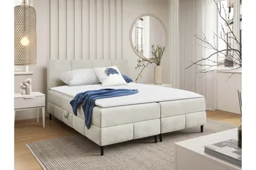 Celestine Förvaringssäng 160x200 cm - Vit - Möbler - Säng - Säng med förvaring