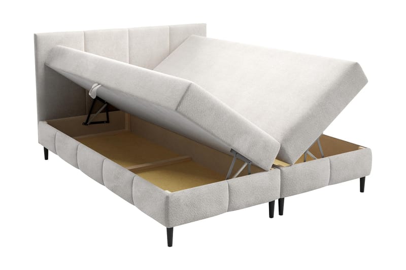 Celestine Förvaringssäng 200x200 cm - Grön - Möbler - Säng - Säng med förvaring - Dubbelsäng med förvaring