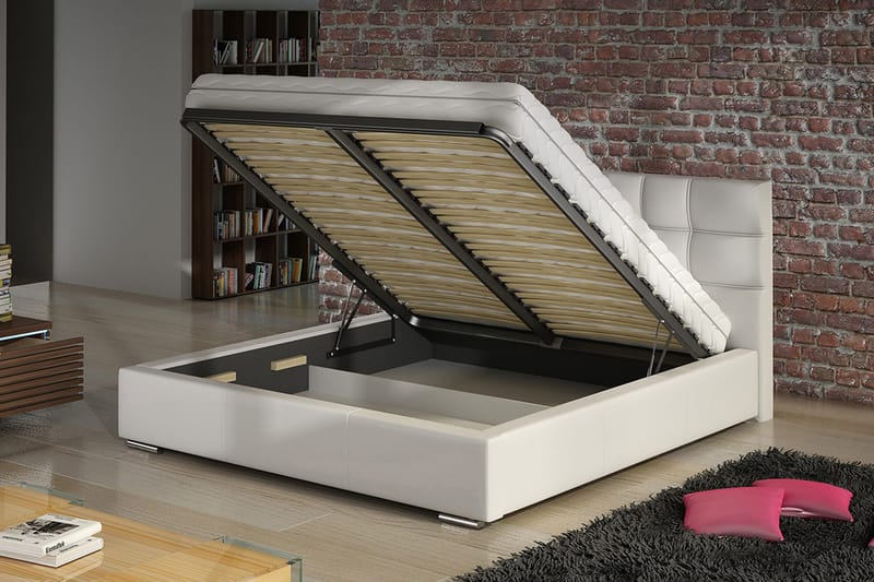 Dolores Förvaringssäng 218x178x106 cm Bedly Dryt 4 - Möbler - Säng - Säng med förvaring