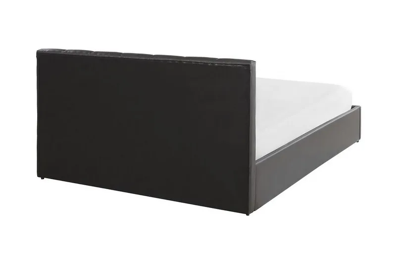 Dreuxa Förvaringssäng 140x200 cm - Konstläder/Grå - Möbler - Säng - Säng med förvaring