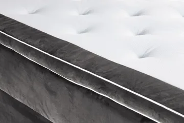 Alessia Komplett Sängpaket med Förvaring LED-belysning 160x200 cm - Mörkgrå - Möbler - Säng - Säng med förvaring