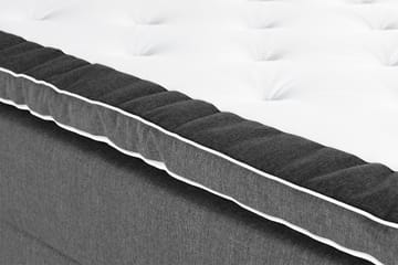 Alessia Komplett Sängpaket med Förvaring LED-belysning 180x200 cm - Svart - Möbler - Säng - Säng med förvaring