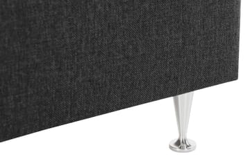 Alessia Komplett Sängpaket med Förvaring LED-belysning 180x200 cm - Svart - Möbler - Säng - Säng med förvaring