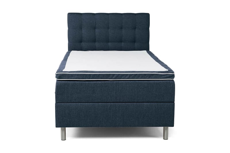 Box Bed Suset 120x200 - Mörkblå - Dubbelsäng med förvaring - Säng med förvaring