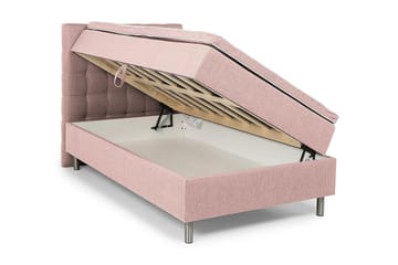 Box Bed Suset 140x200 - Rosa - Möbler - Säng - Säng med förvaring - Dubbelsäng med förvaring