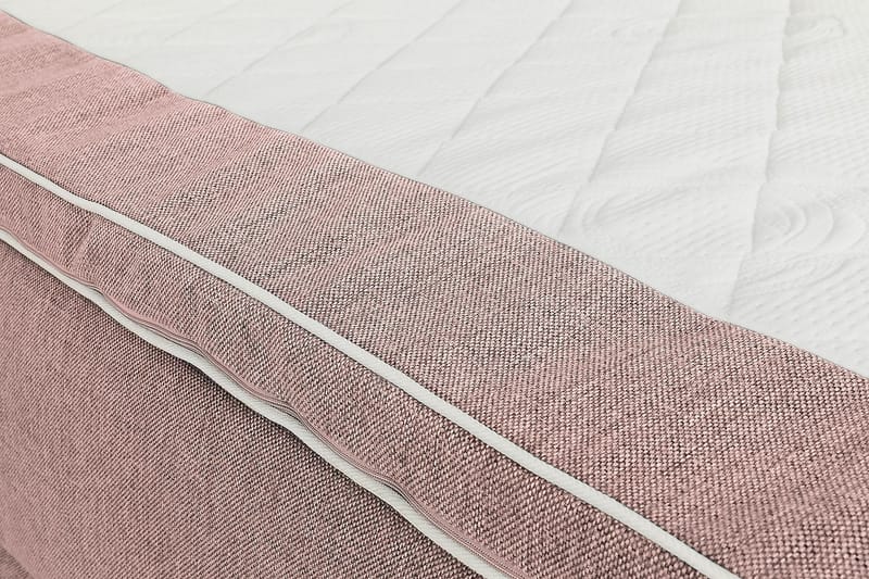 Box Bed Suset 140x200 - Rosa - Möbler - Säng - Säng med förvaring - Dubbelsäng med förvaring