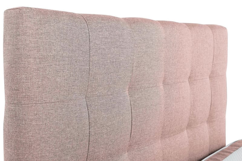 Box Bed Suset 140x200 - Rosa - Möbler - Säng - Säng med förvaring - Dubbelsäng med förvaring