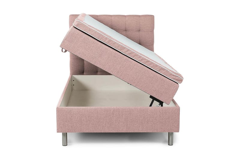 Box Bed Suset 140x200 - Rosa - Möbler - Säng - Säng med förvaring - Dubbelsäng med förvaring