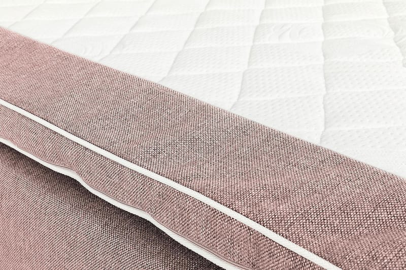 Box Bed Suset 160x200 - Rosa - Möbler - Säng - Säng med förvaring - Dubbelsäng med förvaring