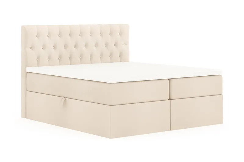 Boxy Box Bed 180x200 cm - Beige - Möbler - Säng - Säng med förvaring