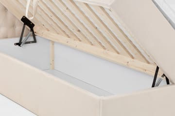 Boxy Box Bed 180x200 cm - Beige - Möbler - Säng - Säng med förvaring