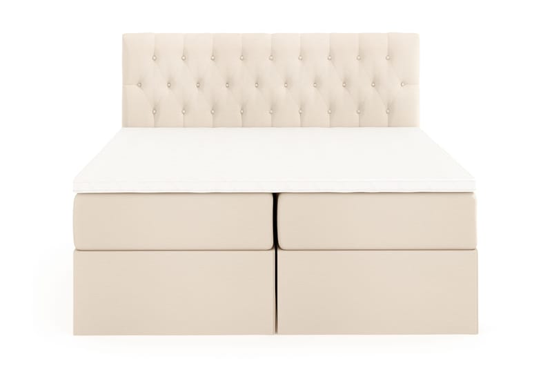 Boxy Box Bed 180x200 cm, Beige