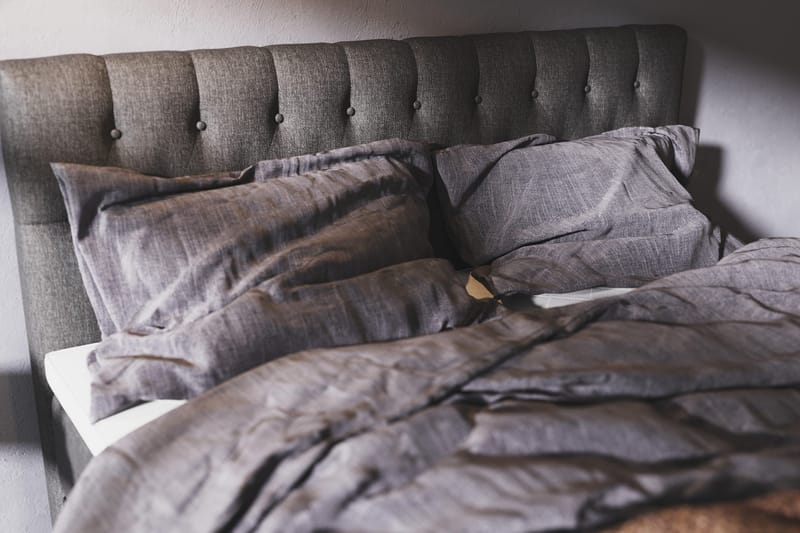 Boxy Box Bed 180x200 cm - Svart/Grå - Möbler - Säng - Säng med förvaring