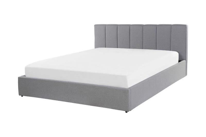 Dreuxa Förvaringssäng 160x200 cm - Ljusgrå - Möbler - Säng - Säng med förvaring
