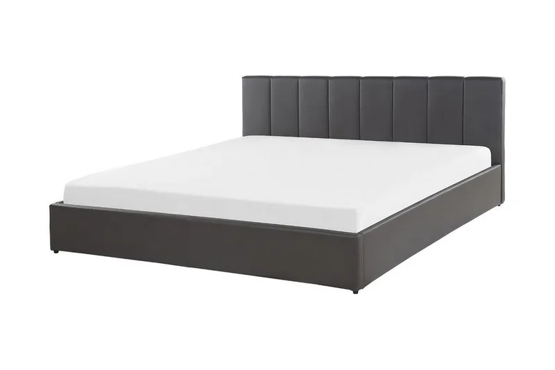 Dreuxa Förvaringssäng 180x200 cm - Konstläder/Grå - Möbler - Säng - Säng med förvaring
