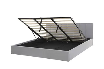 Dreuxa Förvaringssäng 180x200 cm - Ljusgrå - Möbler - Säng - Säng med förvaring