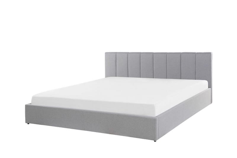 Dreuxa Förvaringssäng 180x200 cm - Ljusgrå - Möbler - Säng - Säng med förvaring