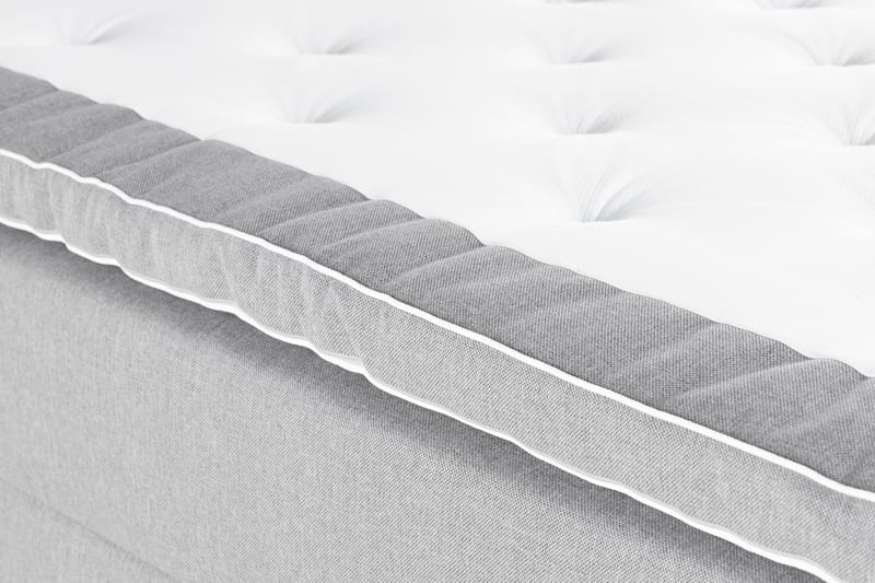 Förvaringssäng Alessia med LED-belysning 160x200 - Grå - Möbler - Säng - Säng med förvaring