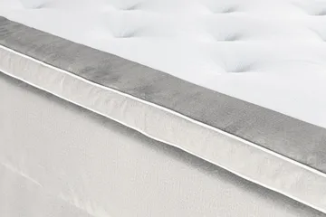 Förvaringssäng Alessia med LED-belysning 160x200 - Ljusgrå - Möbler - Säng - Säng med förvaring