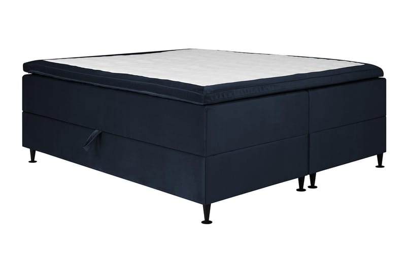 Förvaringssäng Chilla Pluss  160x200 cm - Mörkblå - Dubbelsäng med förvaring - Säng med förvaring
