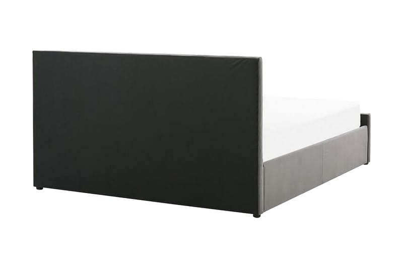 Rochefort Förvaringssäng 160x200 cm - Sammet/Grå - Möbler - Säng - Säng med förvaring