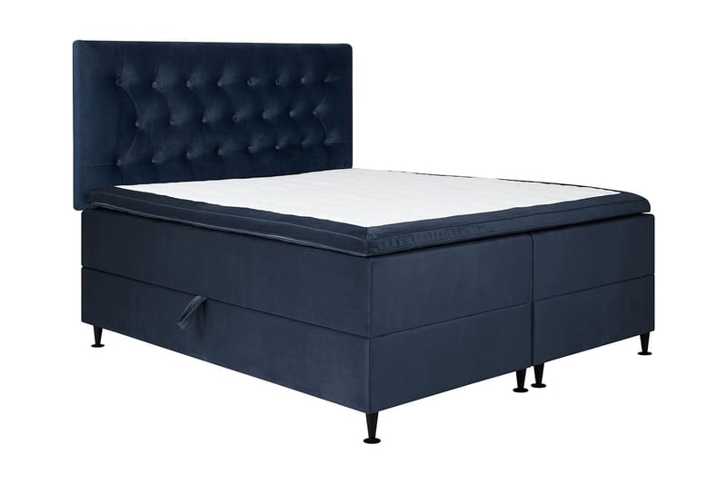 Sängpaket Chilla Pluss Förvaringssäng 160x200 cm  - Mörkblå - Möbler - Säng - Säng med förvaring - Dubbelsäng med förvaring