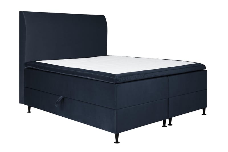 Sängpaket Chilla Pluss Förvaringssäng 160x200 cm  - Mörkblå - Möbler - Säng - Säng med förvaring - Dubbelsäng med förvaring
