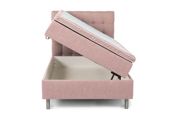 Sängpaket Suset Box Bed 120x200 - Rosa - Möbler - Säng - Säng med förvaring - Dubbelsäng med förvaring