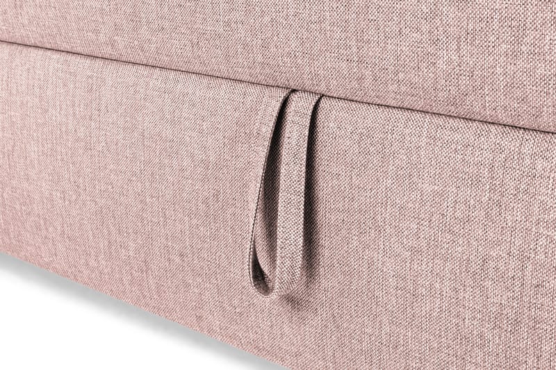 Sängpaket Suset Box Bed 120x200 - Rosa - Möbler - Säng - Säng med förvaring - Dubbelsäng med förvaring
