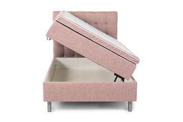 Sängpaket Suset Box Bed 140x200 - Rosa - Möbler - Säng - Säng med förvaring - Dubbelsäng med förvaring
