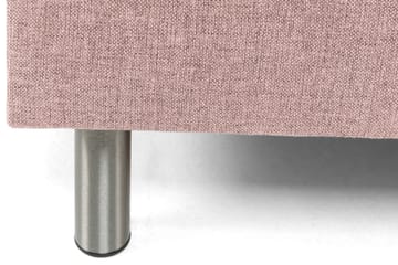 Sängpaket Suset Box Bed 140x200 - Rosa - Möbler - Säng - Säng med förvaring - Dubbelsäng med förvaring