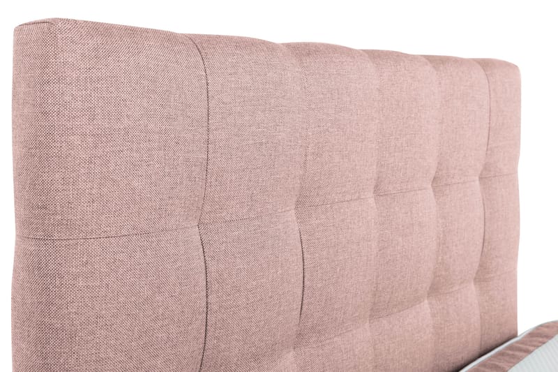 Sängpaket Suset Box Bed 140x200 - Rosa - Möbler - Säng - Säng med förvaring - Dubbelsäng med förvaring
