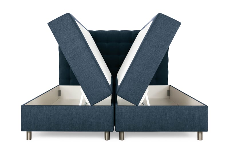 Sängpaket Suset Box Bed 160x200 - Mörkblå - Möbler - Säng - Säng med förvaring