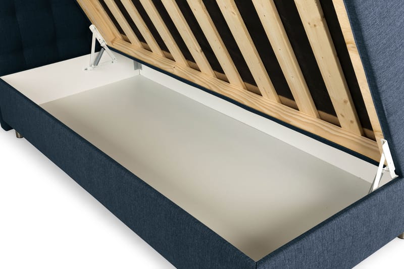 Sängpaket Suset Box Bed 160x200 - Mörkblå - Möbler - Säng - Säng med förvaring