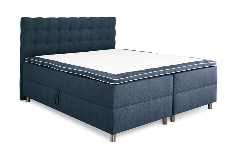 Sängpaket Suset Box Bed 180x200 - Mörkblå - Möbler - Säng - Säng med förvaring