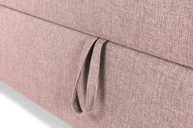 Sängpaket Suset Box Bed 90x200 - Rosa - Möbler - Säng - Säng med förvaring - Dubbelsäng med förvaring
