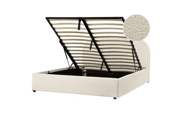 Dubbelsäng Quillien med förvaring 140x200 cm - 140x200 cm - Möbler - Säng - Säng med förvaring