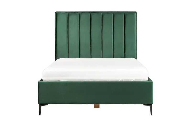 Dubbelsäng Sezanne med förvaring Grön-Svart, 140x200 cm - Grön-Svart, 140x200 cm - Möbler - Säng - Säng med förvaring