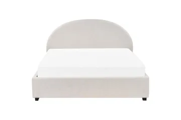Dubbelsäng Vaucluse med förvaring Ljusbeige, 160x200 cm, Polyester - Ljusbeige, 160x200 cm, Polyester - Möbler - Säng - Säng med förvaring