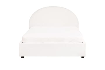 Dubbelsäng Vaucluse med förvaring Vit, 140x200 cm, Bouclé - Vit, 140x200 cm, Bouclé - Möbler - Säng - Säng med förvaring